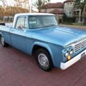 D100: Maui Blue, 6 Cyl, 3 Spd, Barden Bumper, Toolbox, Great Driver!