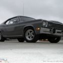 Dark Gray Metallic 1974 Plymouth Duster 360 V8 4spd for sale!