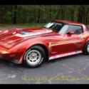 Dark Red w/Custom Graphics Corvette Buyavette inc Atlanta