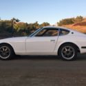 Datsun 240Z 5 speed and Webers  Front air dam and rear spoiler.