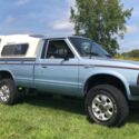 Datsun 720 Pickup 4x4, 1983, regular cab, blue
