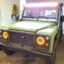 Defender 90 Tdi LHD A/C and Heat. Heavy duty