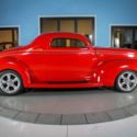 Deluxe Red Coupe with Two-Tone Pinstripe