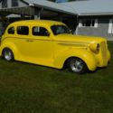 DEPENDABLE WELL SORTED OUT STREET ROD/350 CRATE/MUSTANG II/CUSTOM LEATHER INSIDE