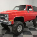 DIALED IN K5 4X4, LIFTED ON 36&#034;S, 350 TBI, 700R4, WELL-OPTIONED, DRIVE ANYWHERE!