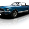Documented MCA 3X Gold Shelby GT350 Convertible 302 V8 4 Speed PS Disc Brakes