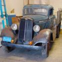 DODGE BROTHERS 1 1/2 TON FLAT BED TRUCK, SUICIDE DOORS