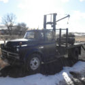 Dodge D400 small logging truck