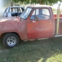 Dodge lil red express truck 1979 model restoration project