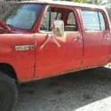 Dodge W 200 Power Wagon Crew Cab  12k PTO winch 360 man 4 spd trans 5.9 12 valve