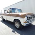 Dream Machines Indian 1972 FORD F100 CUSTOM SPORT  72336 Miles Brown