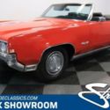 Droptop V8 Rocket Auto Classic Vintage Collector Olds 98 Red Black Original Vert