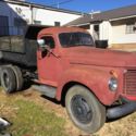 Dumptruck works great.  Cool vintage truck