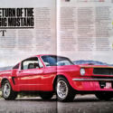 Eddie Paul Mustang 1965 Wide-body (MUSTANG MONTHLY Magazine, Sep 2017 issue)