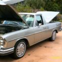 Elcamino, Mercedes pickup, ranchero, custom pickup, resto mod, hot rod pickup