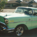 Emaculate Classic Mint Green 1957 Chevy!
