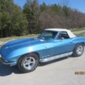 Enjoy Summer in a lovely Nassau blue 1965 Corvette Roadster