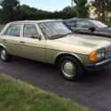 EURO W123  1984 Mercedes Benz 300d 4spd manual