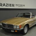 EUROPEAN VERSION HIGHER HORSEPOWER 380SL TWO TOP ROADSTER