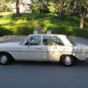 Excellent Mercedes Benz 280SEL Light Ivory Original Cognac Leather