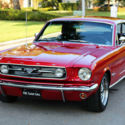 EXCELLENT RESTORED RUST FREE V-8 - A/C  - 1966 Ford Mustang GT Tribute - 53K MI