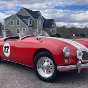 Excellent running "Lemans-Style" MGA Roadster, 1.8 Liter Engine, Custom Wheels