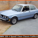 EXTRA CLEAN ORIGINAL 1977 BMW 320I 4 SPEED! FIRST-YEAR CLASSIC CALIFORNIA E21