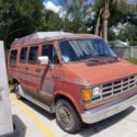 Extremely Rare 5 Speed Manual Dodge B150 Conversion Van