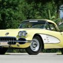EXTREMELY RARE VETTE AND REAL NCRS REGIONAL TOP FLIGHT PANAMA YELLOW W/CHARCOAL