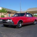 FACTORY OLDS 4 4 2 SHARP BRIGHT RED PS PB SOLID CLEAN SHOW OR DRIVE CRUISER GEM