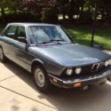 Fantastic 1 Owner 528e Baltic Blue over Dark Blue Leather in Excellent Condition