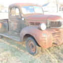 Farm find 1947 Dodge WC half ton patina pickup truck original clear KS title NR!
