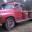 FARM FRESH 1954 International Harvester R-176 Fire Truck flatbed flat bed R-170