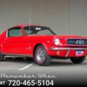 Fastback &#034;K&#034; Code High Performance Conco 289cid / 271HP 4-speed Red