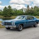 Fathom Blue Chevrolet Chevelle SS LS6 with 64449 Miles available now!