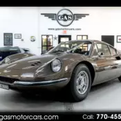 Ferrari Dino 246 GT Brown with 24299 Miles, for sale!
