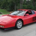 Ferrari Testarossa leather premium Crave Luxury Auto 281-651-2101.