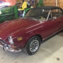 Fiat 124, 1971 Red