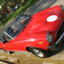 fiat 124 spider 2000 pininfarina ferrari red coupe convertible