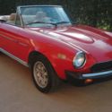 Fiat Spider 1982 Convertible, original owner, California car, always garaged