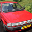 Flame Red 1990 Austin Maestro Special 1.3 - MG style - 5-speed