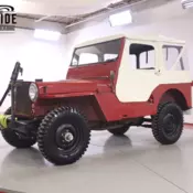 FLATHEAD 4 CYLINDER 3 SPEED MANUAL TOW BAR 4X4 SOFT TOP W/ SOFT DOORS