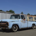 FLEETSIE VTG CAMPER SHELL CANOPY HOT ROD RAT CUSTOM PATINA BARN FIND 58 59 60