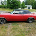 Florida car, red with black hood stripes, convertible, garage kept, starts, runs