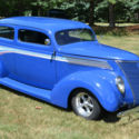 For sale 1937 ford 2 Door Slant back Street Rod. Steel body chopped top Rod.