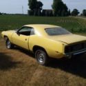 For Sale Two 1973 Barracudas, One Yellow and One Blue