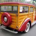 FORD 1937 WOODIE, Nicest Maple You Will Ever See, 8 Coats Marine Varnish, 12V