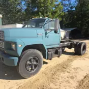 Ford 1991 F600 Cab and Chassis
