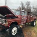 FORD 4X4 F550 CUSTOM BUILT WRECKER-NAPCO AXLES.  361-4 SPEED-PTO 4X4 RARE.