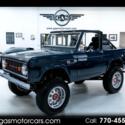 Ford Bronco Blue with 734 Miles, for sale!
